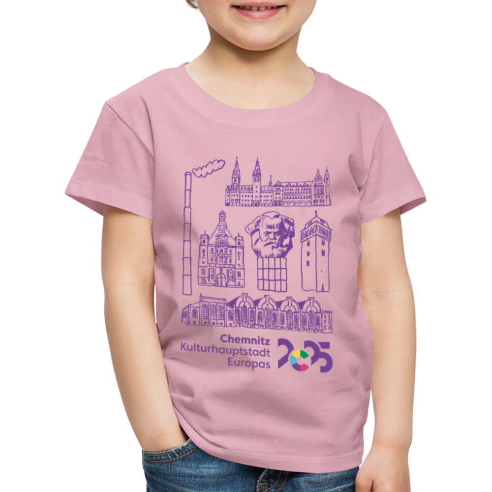 C the History - Kinder T-Shirt - Hellrosa