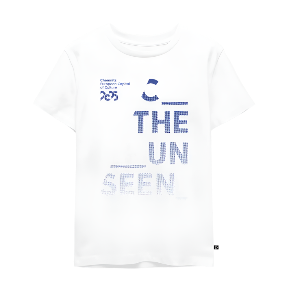 C the Unseen Verlauf - Kinder T-Shirt - Weiß