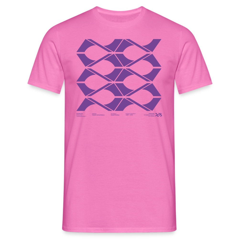 Stadthalle Close-Up lila - Unisex T-Shirts - Pink