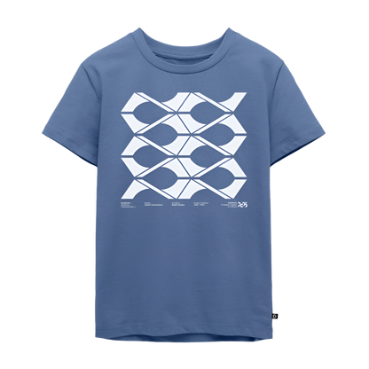Stadthalle Close-Up - Kinder T-Shirt - Taubenblau