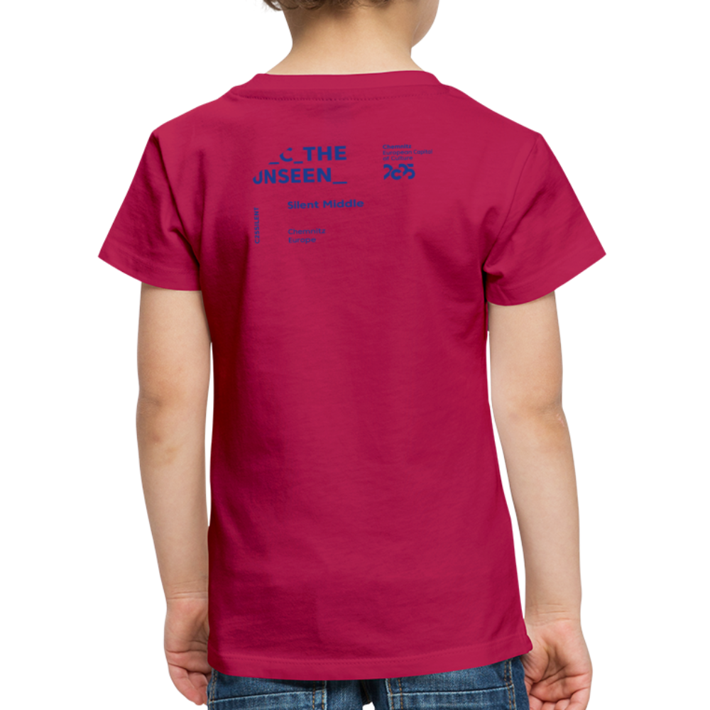 Silent Middle - Kinder T-Shirt - dunkles Pink