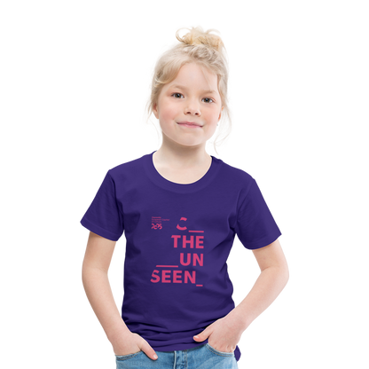 C the unseen - Kinder Premium T-Shirt - Lila