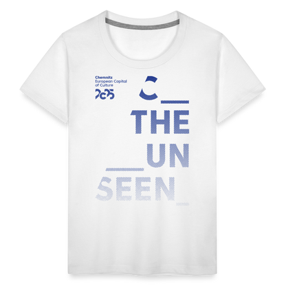 C the Unseen - Kinder Premium T-Shirt - Weiß