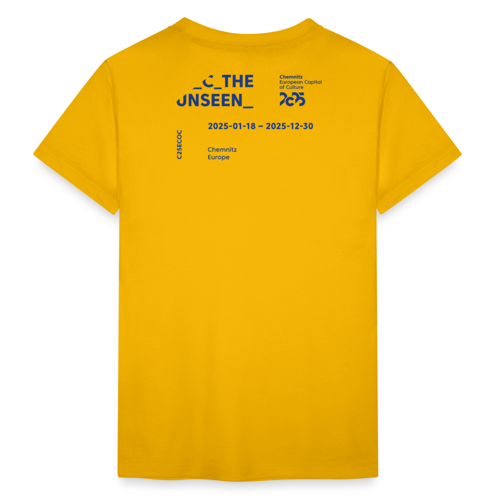 C the Unseen - Kinder Premium T-Shirt - Sonnengelb