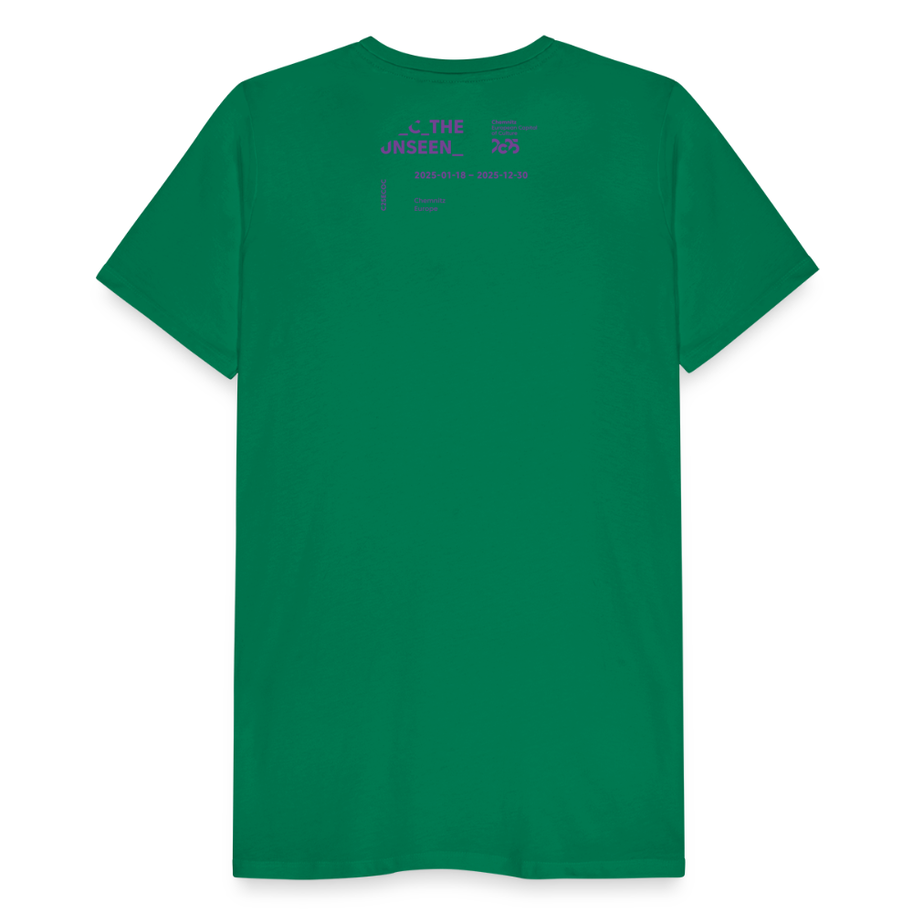 C the unseen Lila - Unisex Premium T-Shirt - Kelly Green