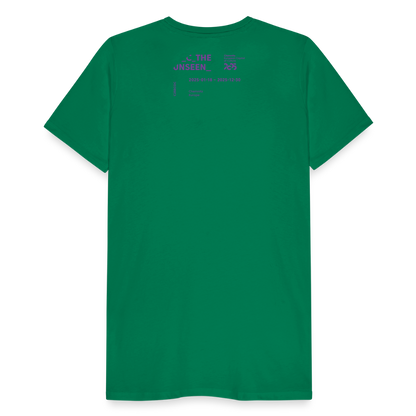 C the unseen Lila - Unisex Premium T-Shirt - Kelly Green