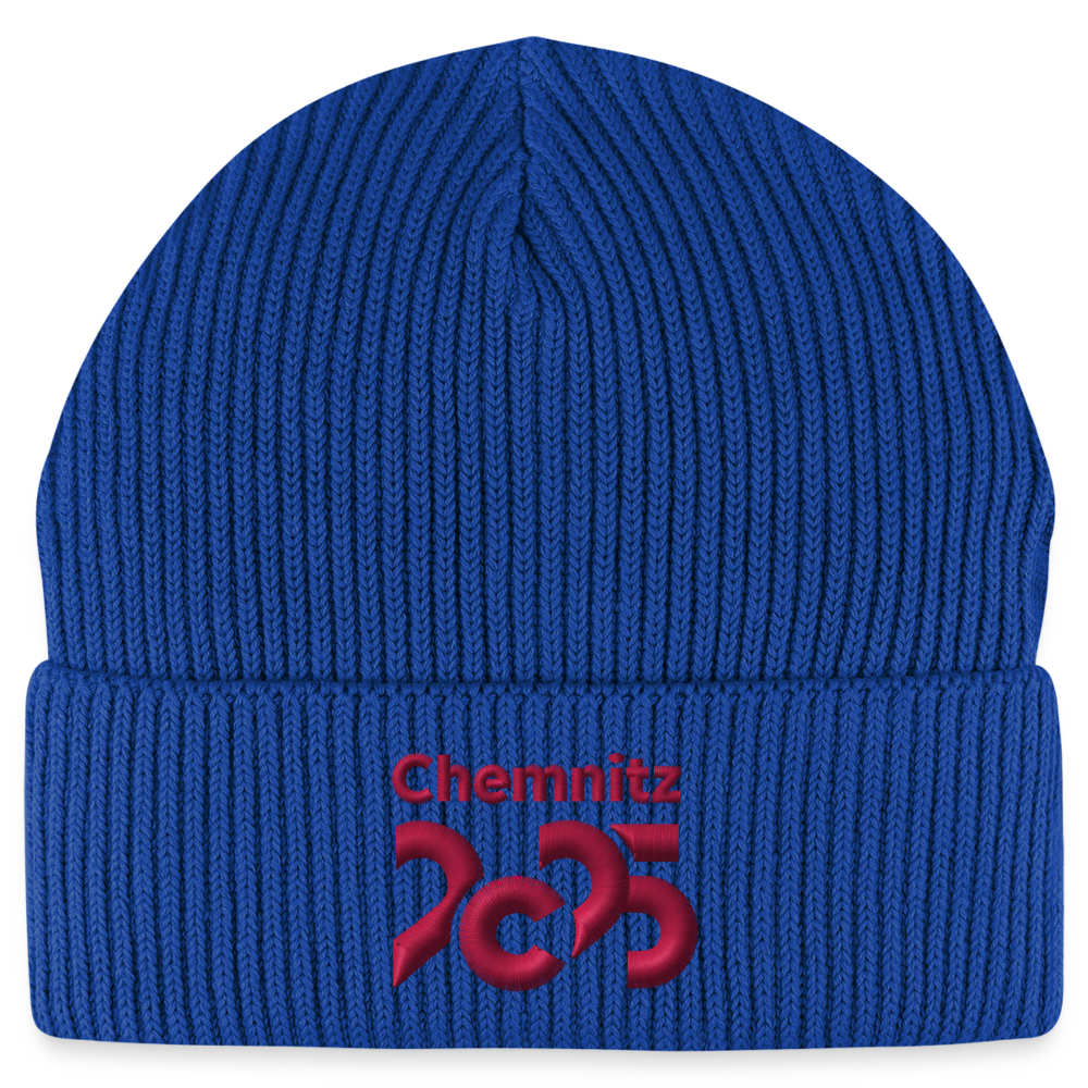 Chemnitz 2025 - Organic Wintermütze - Dunkelblau