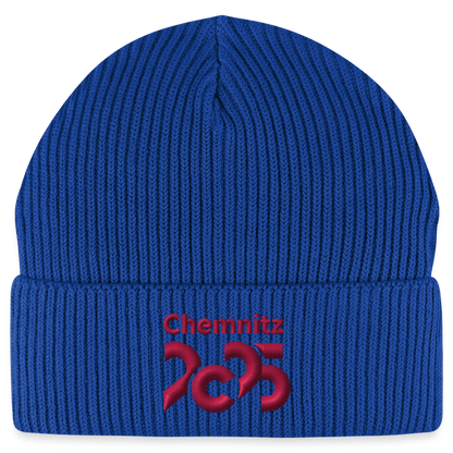 Chemnitz 2025 - Organic Wintermütze - Dunkelblau