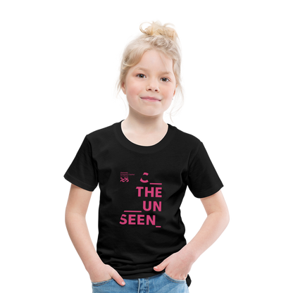 C the unseen - Kinder Premium T-Shirt - Schwarz