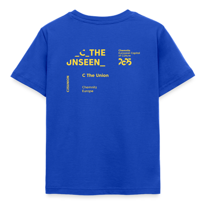C the Union - Kinder T-Shirt - Royalblau