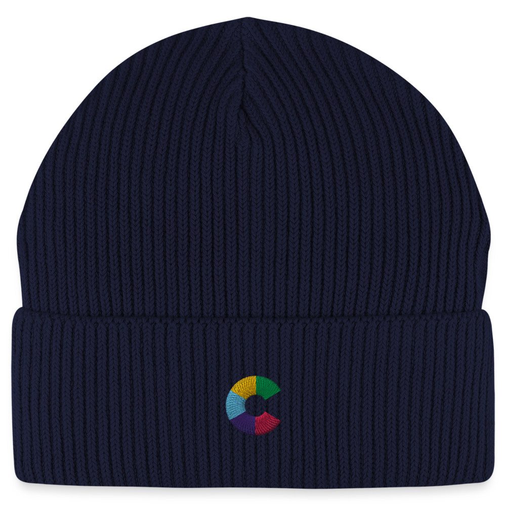 C - Organic Wintermütze - Navy