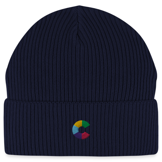 C - Organic Wintermütze - Navy