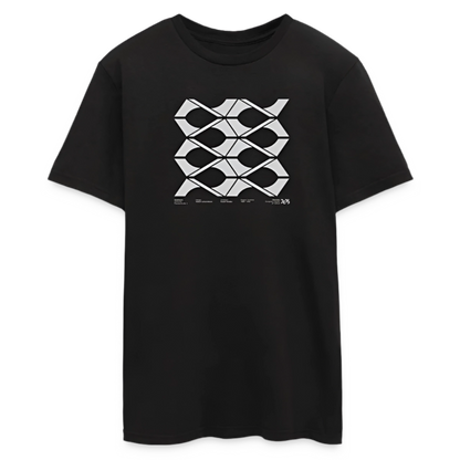 Stadthalle weiß - Close Up Unisex T-Shirt - Schwarz