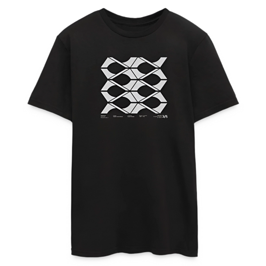 Stadthalle weiß - Close Up Unisex T-Shirt - Schwarz