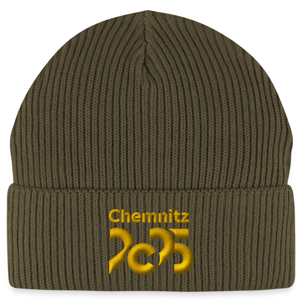 Chemnitz 2025 - Organic Wintermütze - Khaki