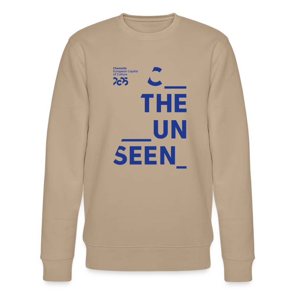 C the unseen - Unisex Organic Crew Neck - Beige