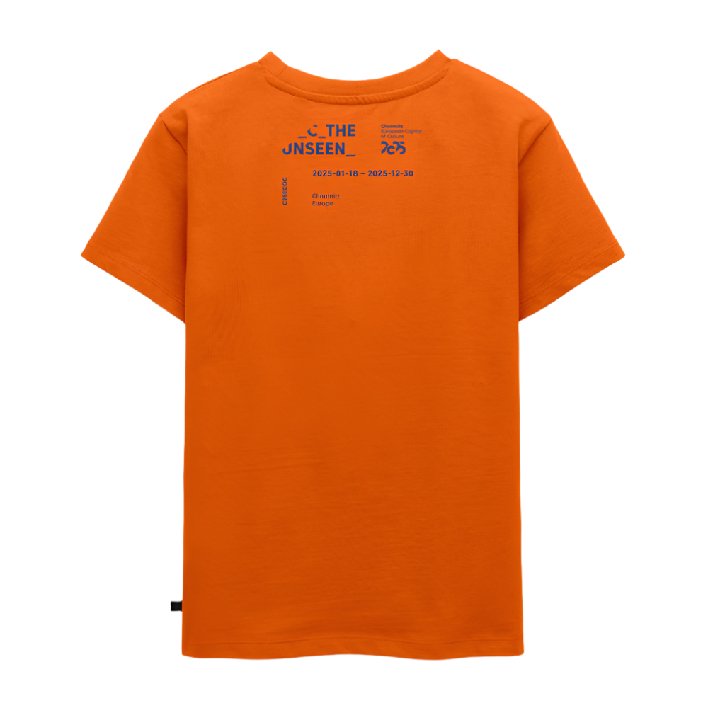 C the Unseen Verlauf - Kinder T-Shirt - Orange 