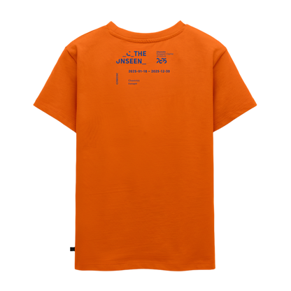 C the Unseen Verlauf - Kinder T-Shirt - Orange 