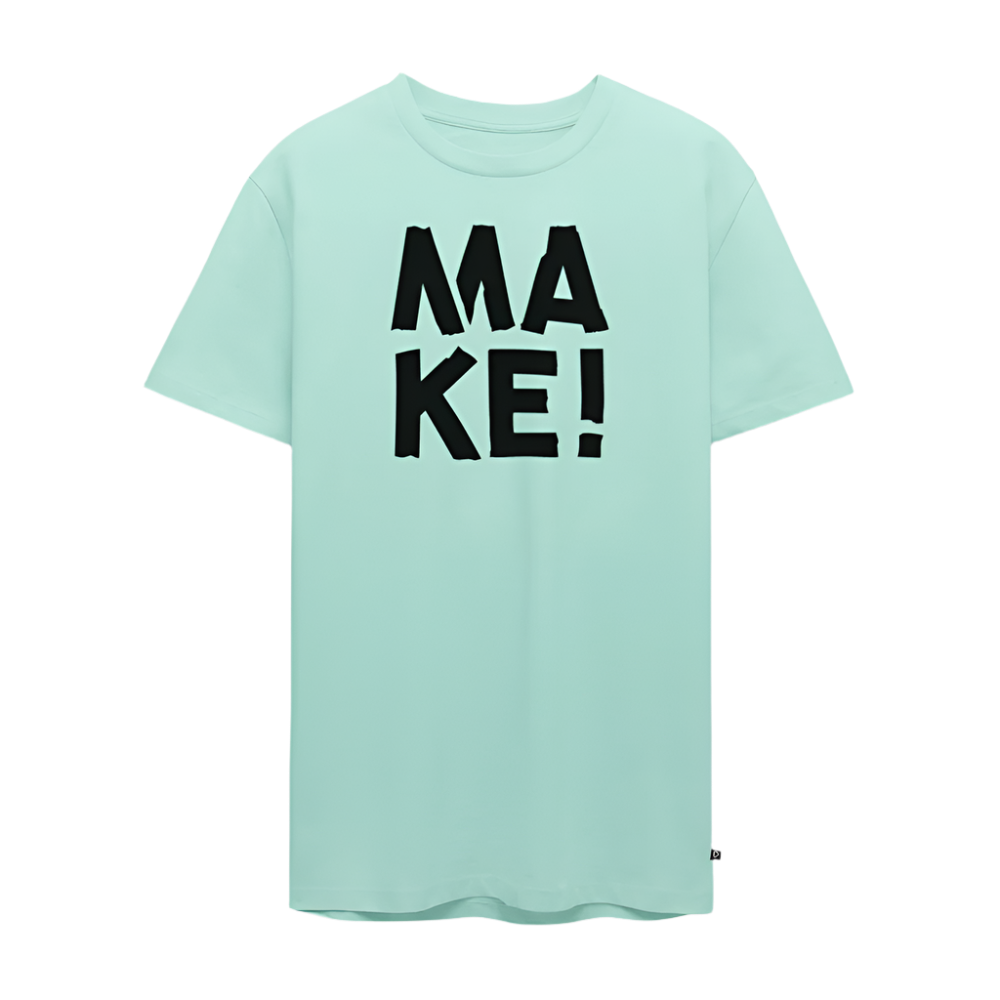 MAKE! - Unisex T-Shirt - Mint 