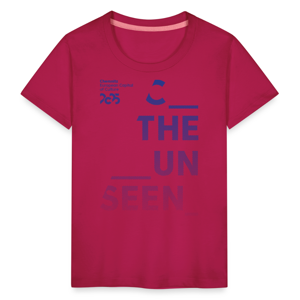 C the Unseen - Kinder Premium T-Shirt - dunkles Pink