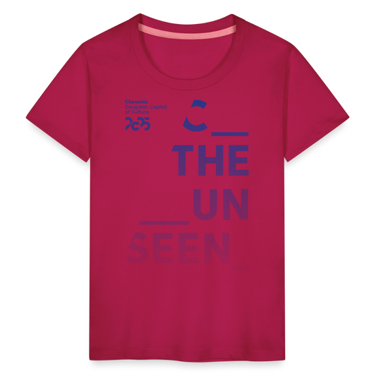 C the Unseen - Kinder Premium T-Shirt - dunkles Pink