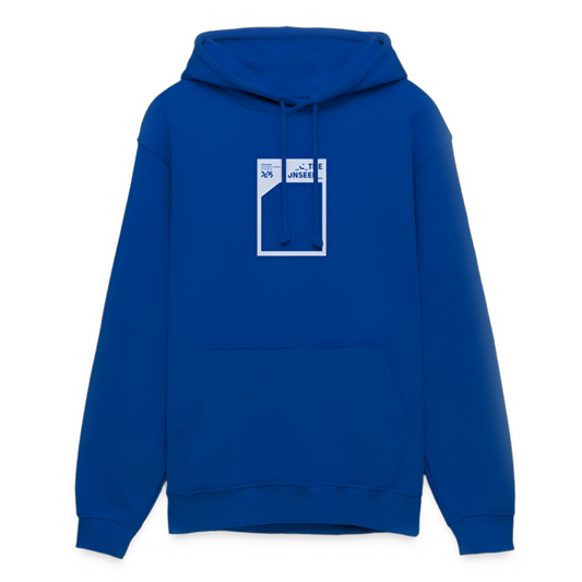 CTU Frame - blauer Hoodie weißer Druck - Königsblau