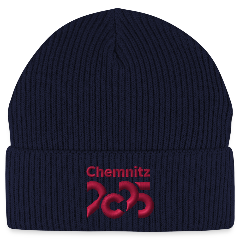 Chemnitz 2025 - Organic Wintermütze - Navy