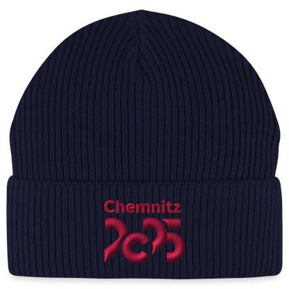 Chemnitz 2025 - Organic Wintermütze - Navy