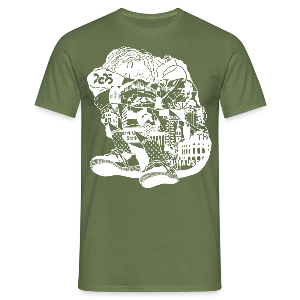 C The Dream - Unisex T-Shirt - Militärgrün