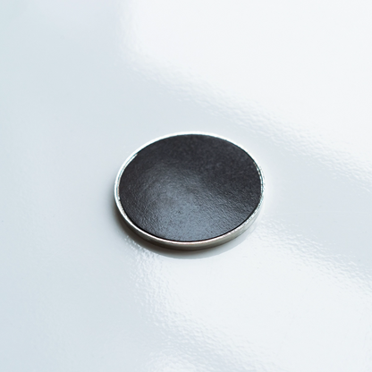 C the Teich - Runder Kühlschrankmagnet - Weiß