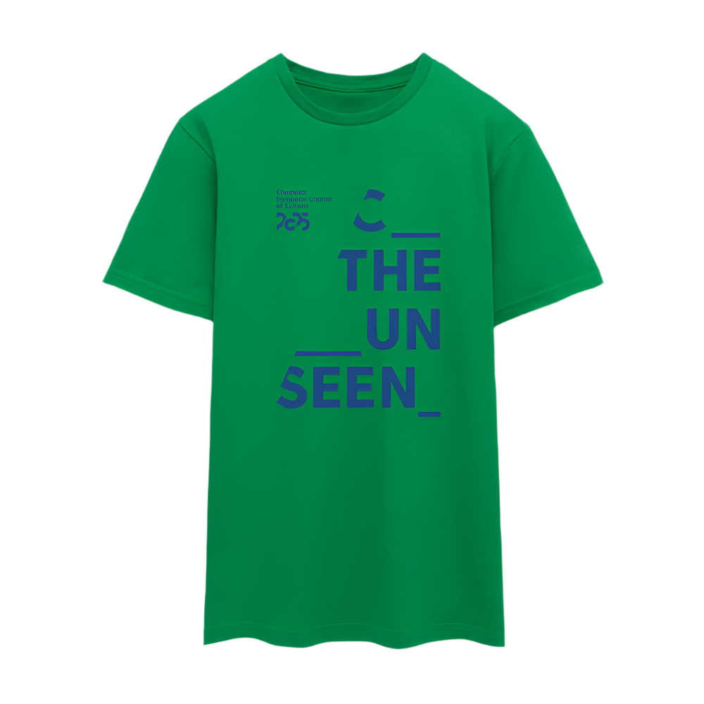 C the unseen blau - Unisex T-Shirt - Kelly Green