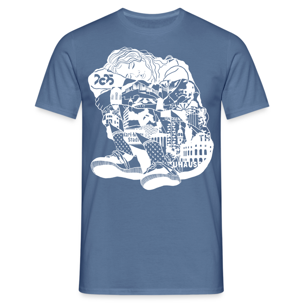 C The Dream - Unisex T-Shirt - Taubenblau 