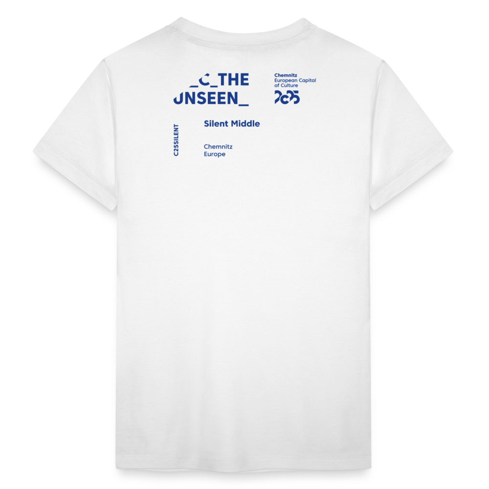 Silent Middle - Kinder T-Shirt - Weiß