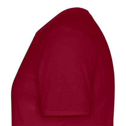 C The Dream - Unisex T-Shirt weißer Druck - Ziegelrot