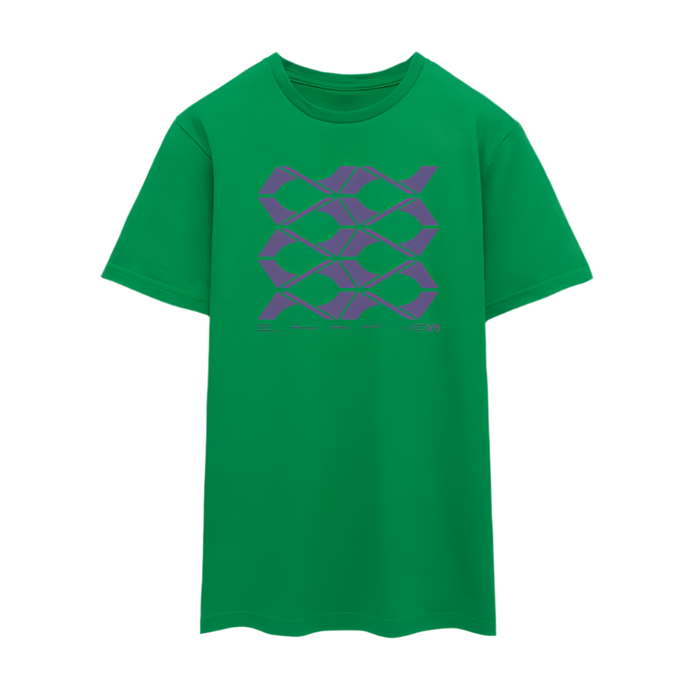 Stadthalle Close-Up lila - Unisex T-Shirts - Kelly Green