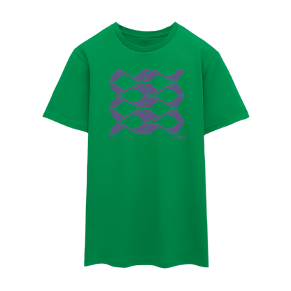 Stadthalle Close-Up lila - Unisex T-Shirts - Kelly Green