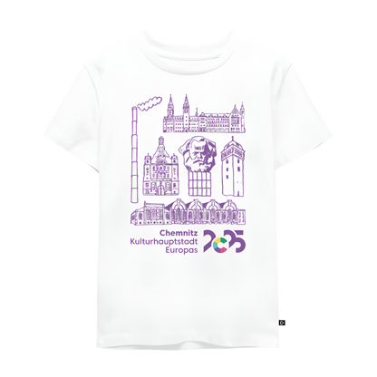 C the History - Kinder T-Shirt - Weiß