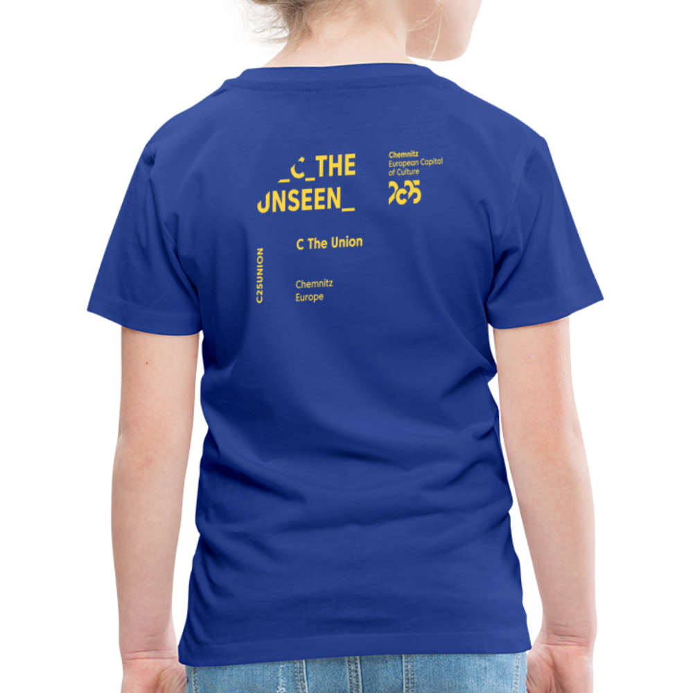 C the Union - Kinder T-Shirt - Königsblau