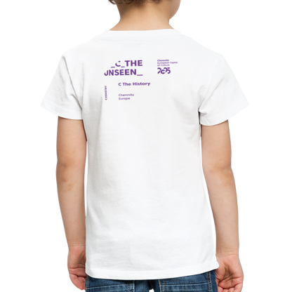 C the History - Kinder T-Shirt - Weiß