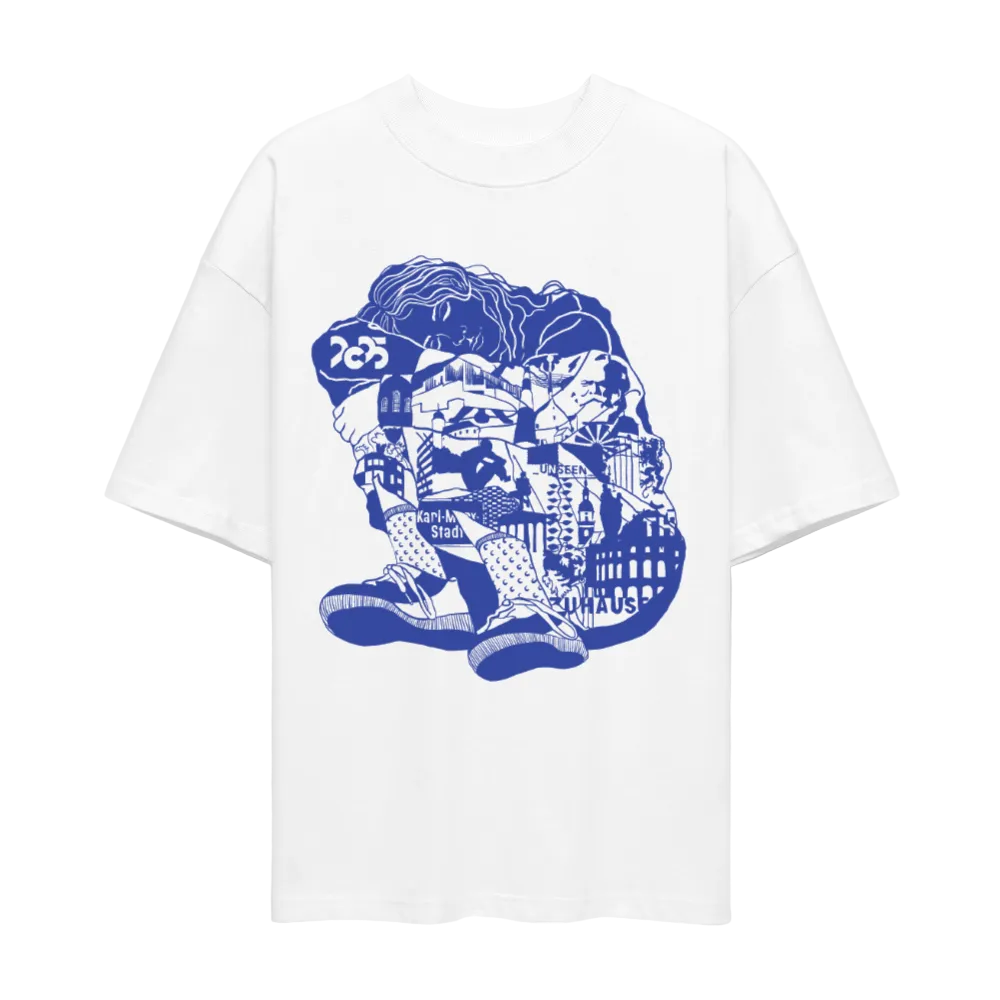 C The Dream - Organic Oversized Unisex T-Shirt - Weiß