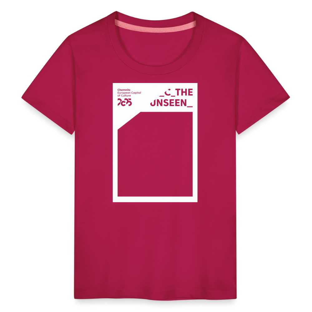 CTU Frame - Kinder T-Shirt - dunkles Pink