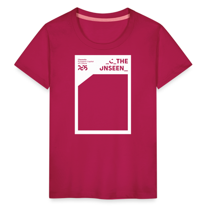 CTU Frame - Kinder T-Shirt - dunkles Pink