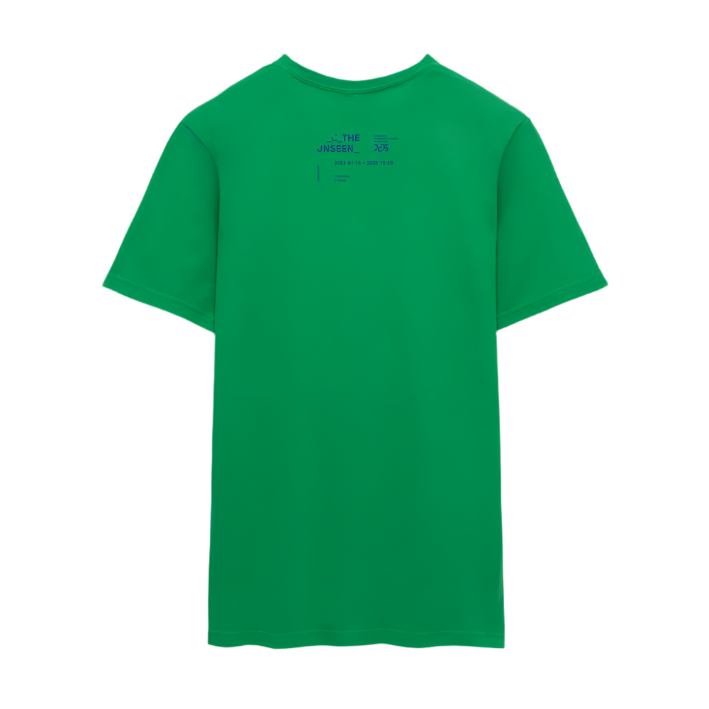 C the unseen blau - Unisex T-Shirt - Kelly Green