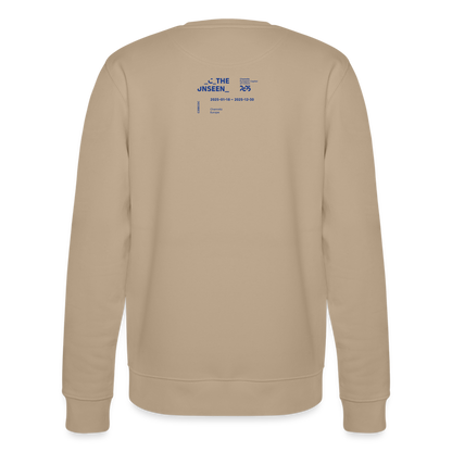 C the unseen - Unisex Organic Crew Neck - Beige