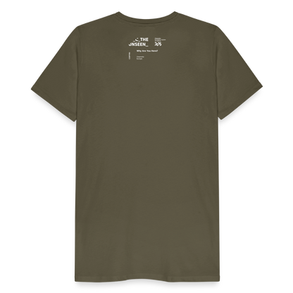 Why are you here? - Unisex T-Shirt - Khaki