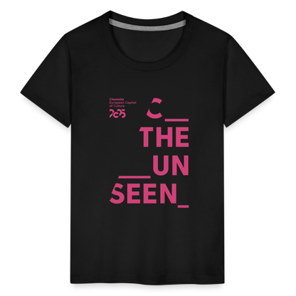 C the unseen - Kinder Premium T-Shirt - Schwarz