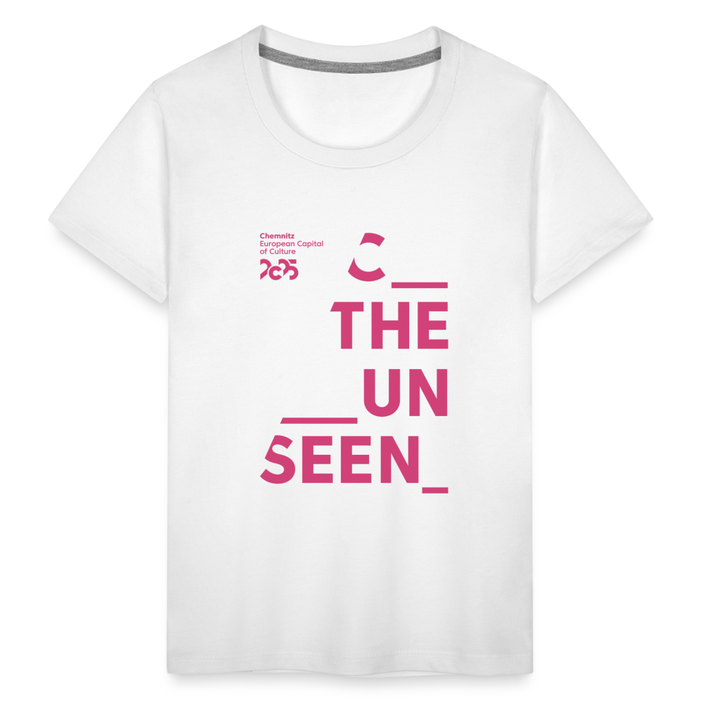 C the unseen - Kinder Premium T-Shirt - Weiß