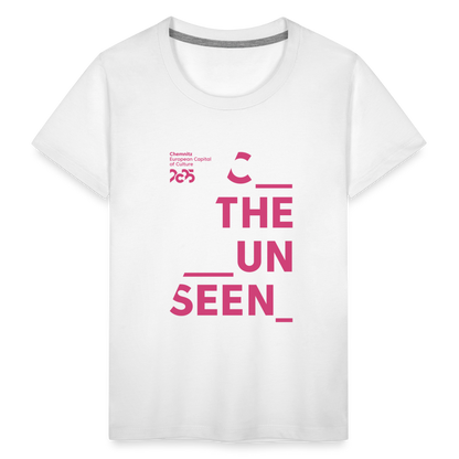 C the unseen - Kinder Premium T-Shirt - Weiß