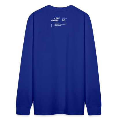 Stadthalle Vorderseite - Organic Unisex Longsleeve - Königsblau