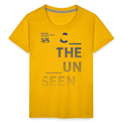 C the Unseen - Kinder Premium T-Shirt - Sonnengelb